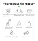 Beeswax Wraps Kit for Food Storage – 3pcs or 6pcs