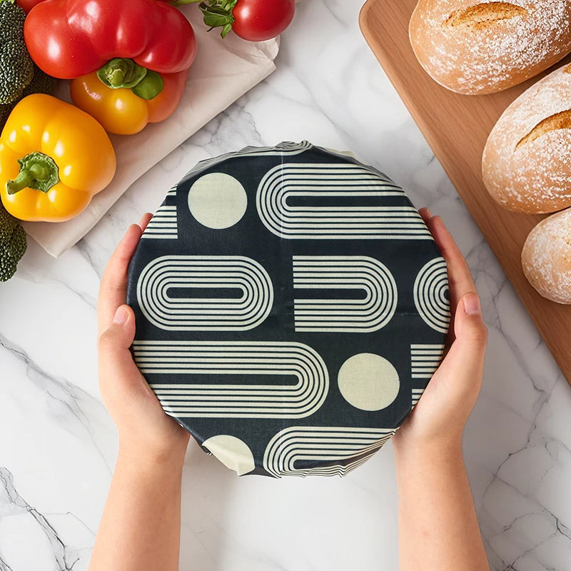 Beeswax Wraps Kit for Food Storage – 3pcs or 6pcs