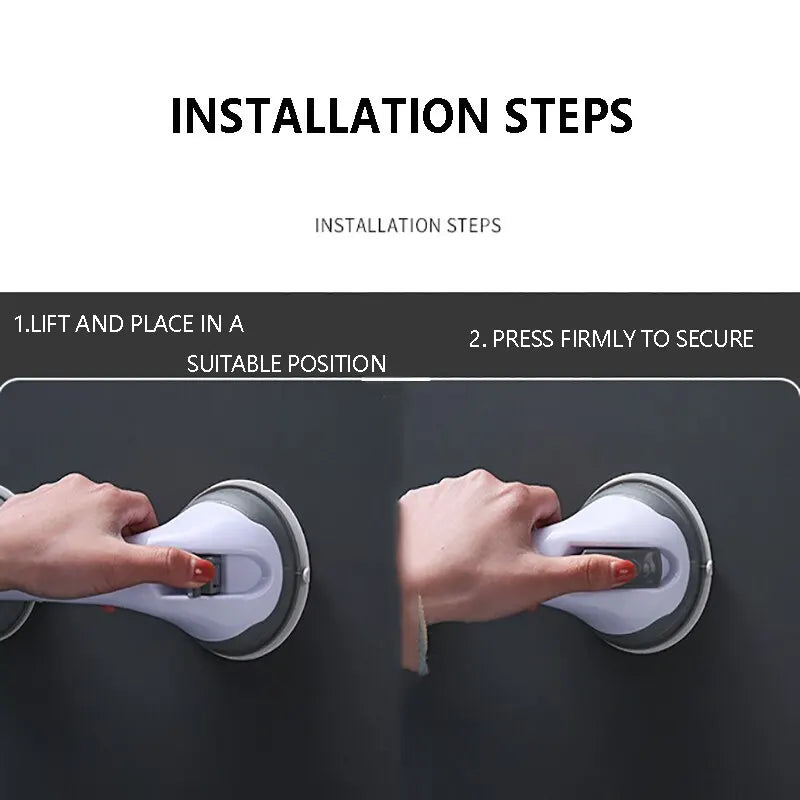 SafeGrip™ – Powerful Suction Safety Bar | Double the Safety – Buy 1, Get 2!