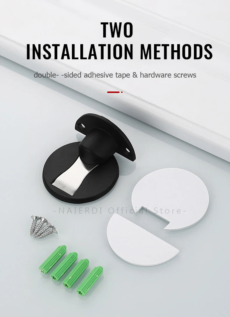 Magnetic Door Stopper – Silent, Stylish & Rustproof | 43% OFF