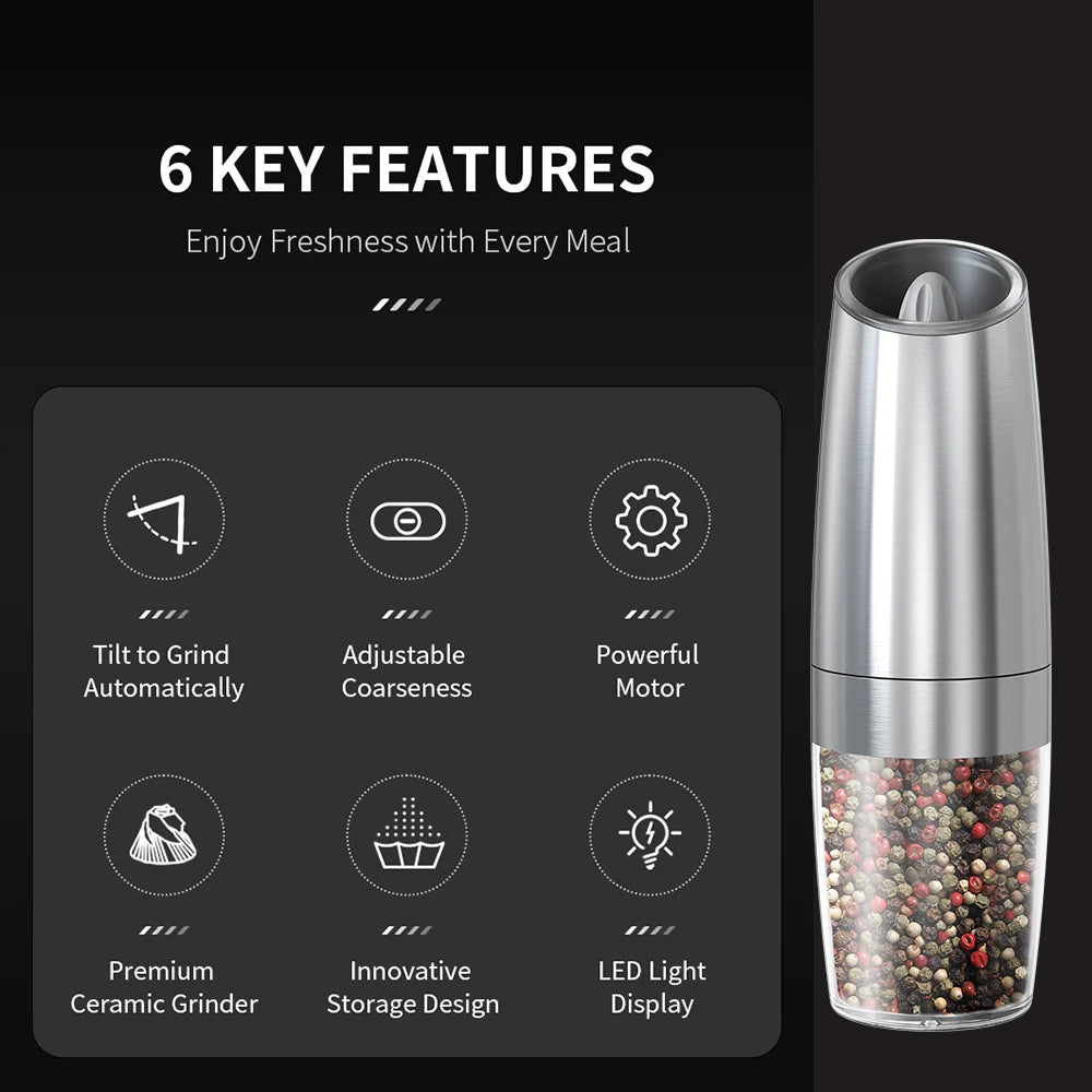 Automatic Electric Salt and Pepper Mode