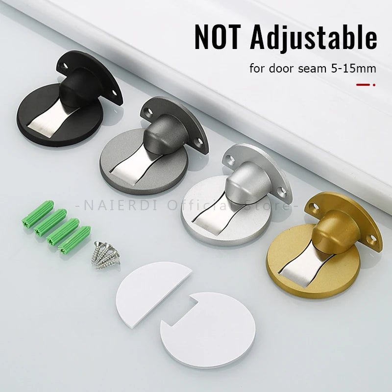 Magnetic Door Stopper – Silent, Stylish & Rustproof | 43% OFF