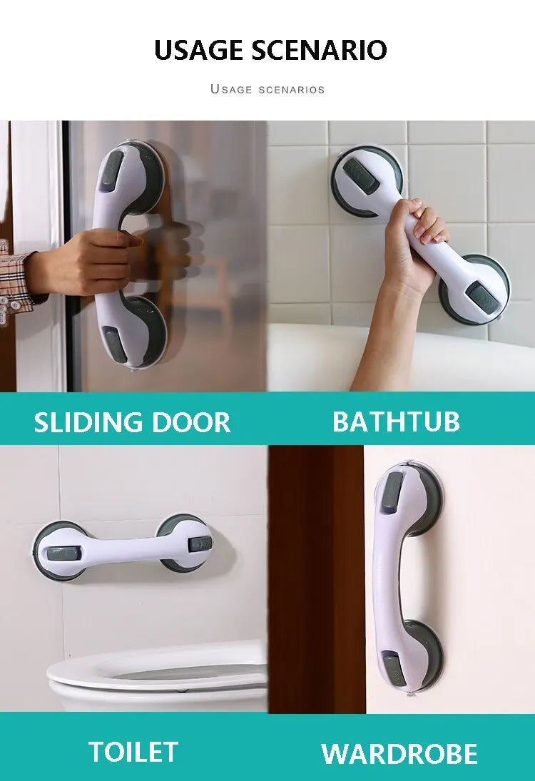 SafeGrip™ – Powerful Suction Safety Bar | Double the Safety – Buy 1, Get 2!